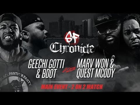 Geechi Gotti & B Dot vs Quest MCODY & Marvwon