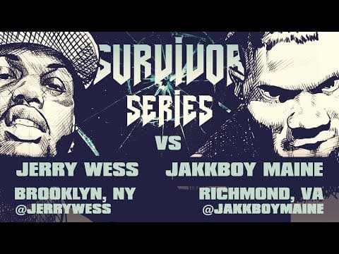 Jerry Wess vs Jakkboy Maine