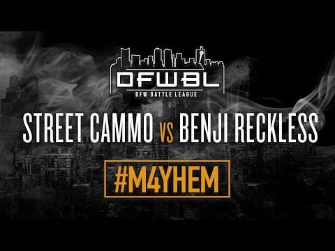 Street Cammo vs Benji Reckless