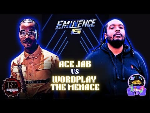 Ace Jab vs Wordplay The Menace