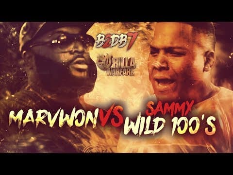 Marv Won vs Sammy Wild 100s