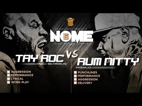 Tay Roc vs Rum Nitty
