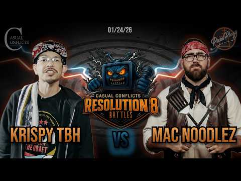 Krispy TBH vs Mac Noodlez
