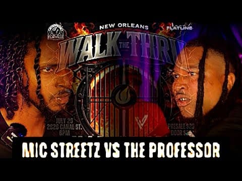 Mic Streetz vs The Professor