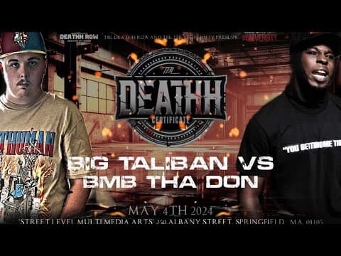BMB Da Don vs Big Taliban