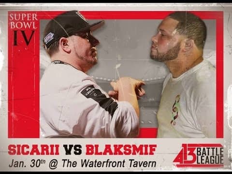 Sicarii vs Blaksmif